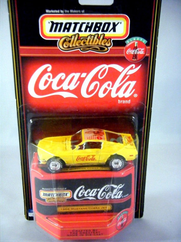 Matchbox Premiere Collectibles Coca-Cola 1968 Ford Mustang CobraJet