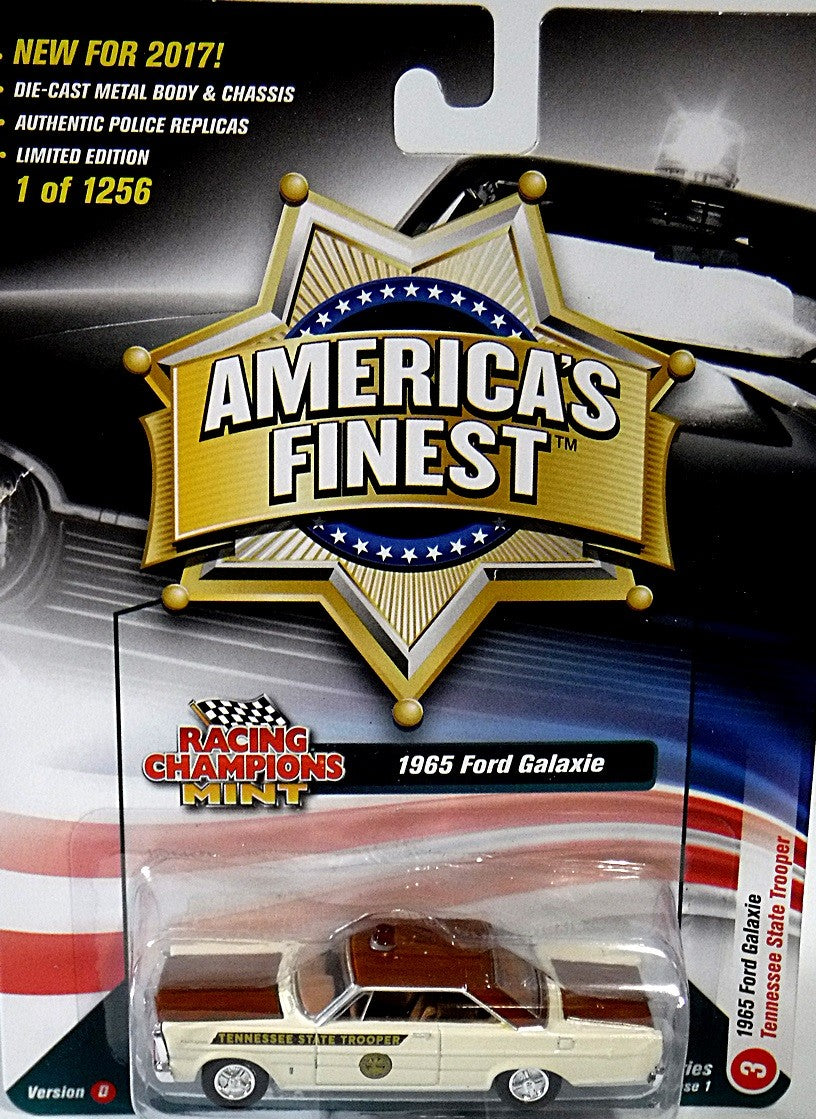 Racing Champions - America's Finest - Tennessee State Police 1965 Ford Galaxie