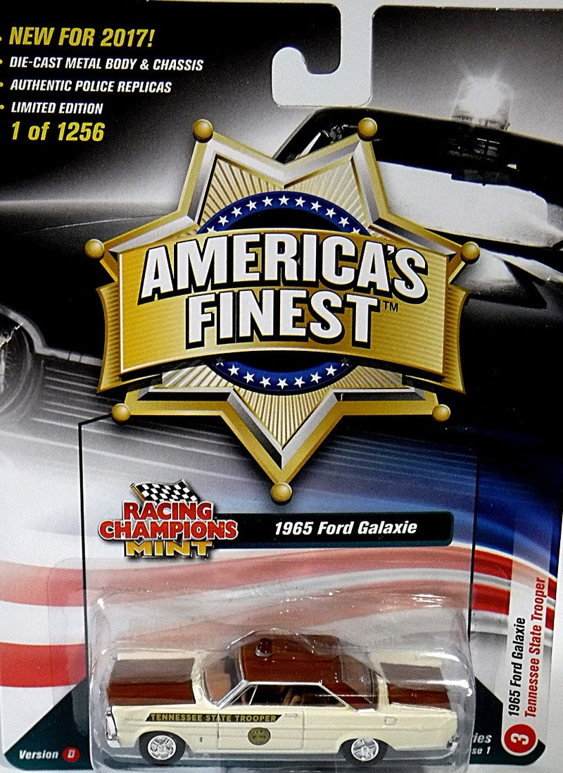 Racing Champions - America's Finest - Tennessee State Police 1965 Ford Galaxie
