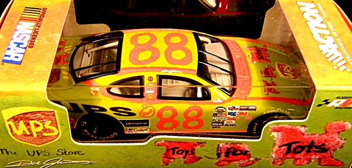 Action Racing - Dale Jarrett NASCAR UPS Store Toys For Tots 2003 Promo Car