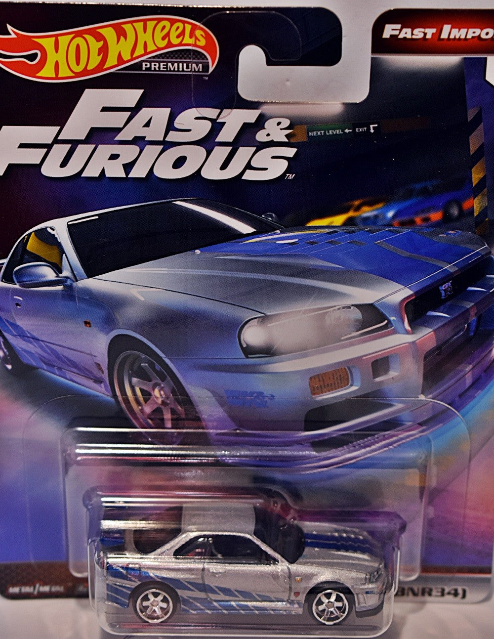 Hot Wheels Fast & Furious - Nissan Skyline GT-R (BNR-34)