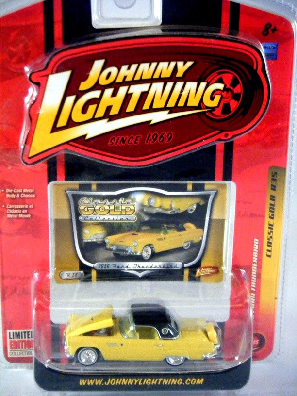 Johnny Lightning Classic Gold 1956 Ford Thunderbird