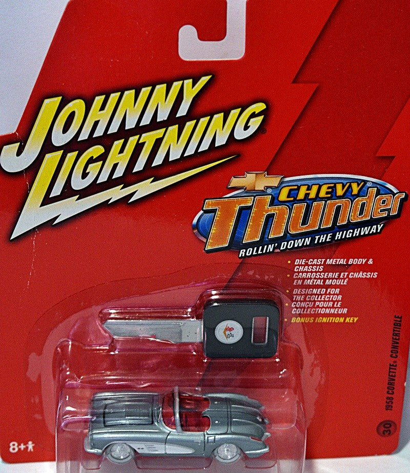 Johnny Lightning - Chevy Thunder 1958 Chevrolet Corvette