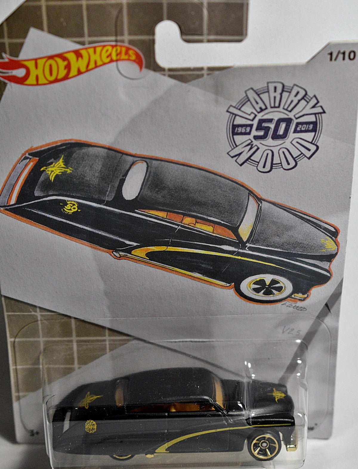 Hot Wheels Larry Wood 50th Anniversary set - Custom Mercury Lead Sled