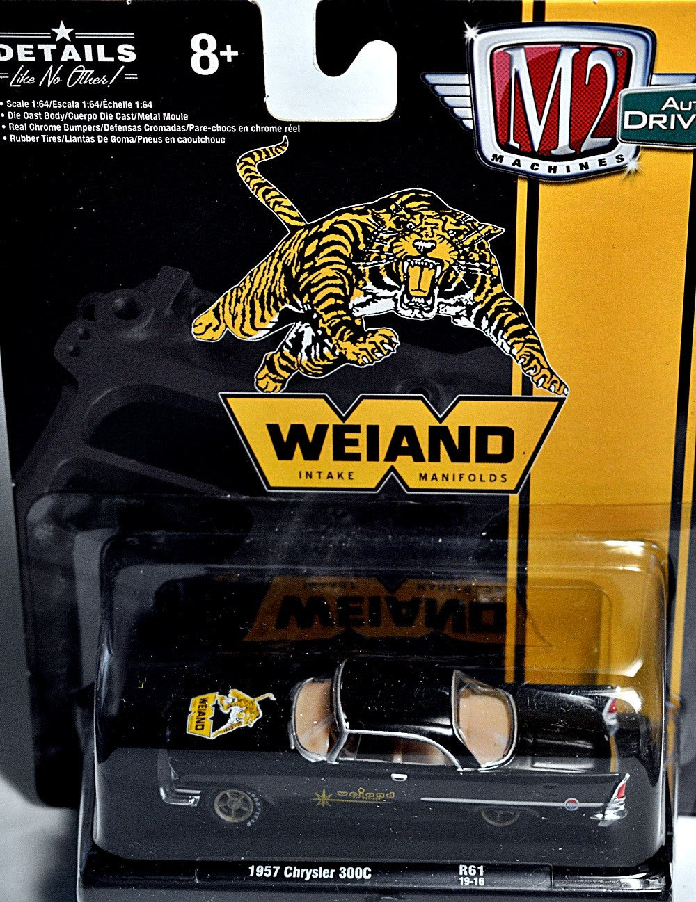 M2 Machines Drivers - 1957 Chrysler 300C Weiand Manifolds