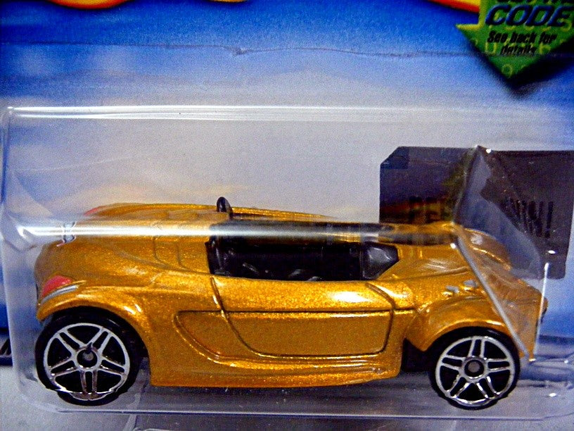 Hot Wheels 2002 New Models Series - Hyundai Spyder Concept Convetible
