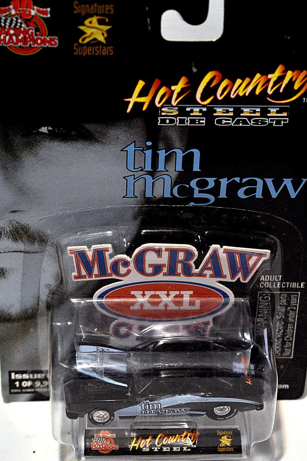 Racing Champions Hot Country Steel - Tim McGraw 1969 Chevrolet Camaro