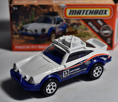 Matchbox Power Grabs - Porsche 911 Rallye Car