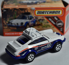 Matchbox Power Grabs - Porsche 911 Rallye Car