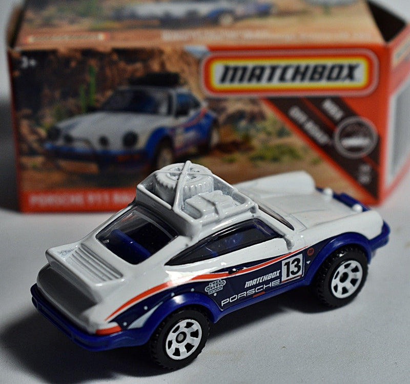 Matchbox Power Grabs - Porsche 911 Rallye Car