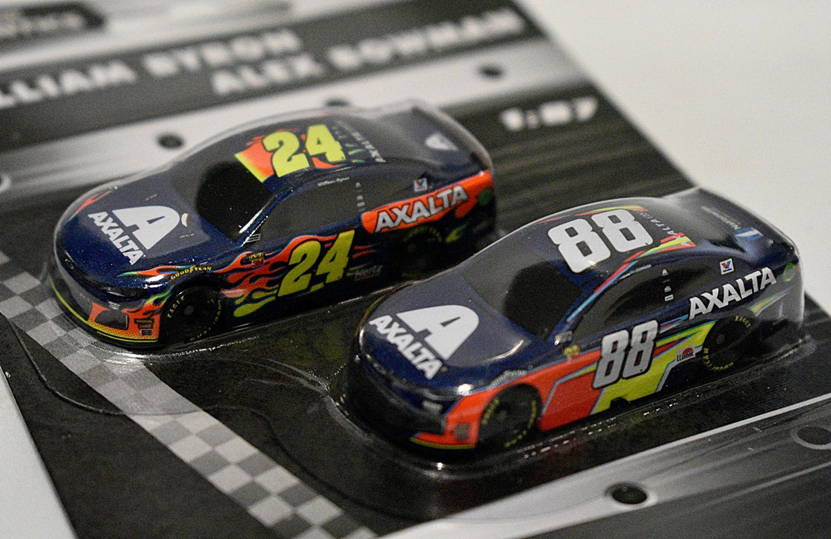 NASCAR Authentics -  HO Scale - William Byron and Alex Bowman Axalta Chevrolet Camaro set