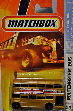 Matchbox Routemaster London Bus with Matchbox Advertising