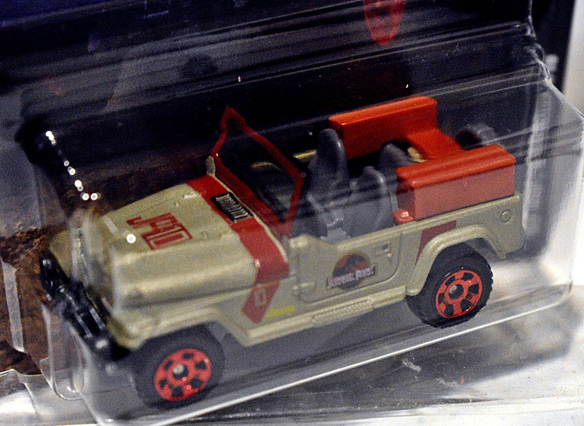 Matchbox - Jeep Collection - Jurassic World  1993 Jeep Wrangler
