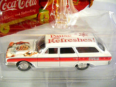Johnny Lightning 2005 Coca-Cola Automents - 1960 Ford Station Wagon