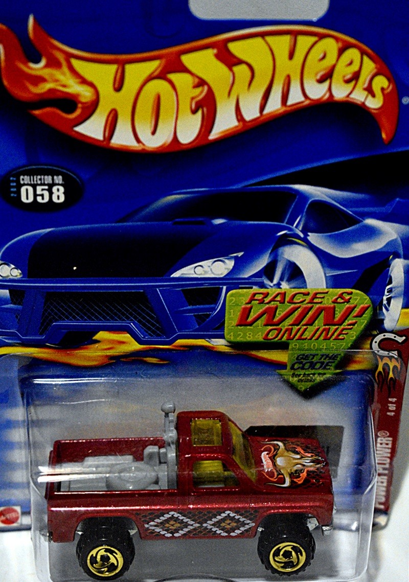 Hot Wheels - Power Plower - Chevrolet squarebody Pickup Truck