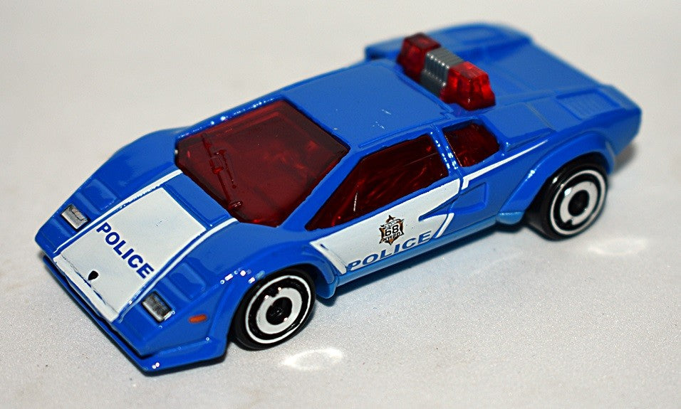 Hot Wheels - Lamborghini Countach Police Patrol Car
