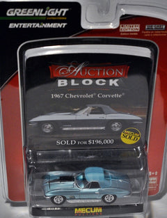 Greenlight Auction Block - Mecum 1967 Chevrolet Corvette Convertible