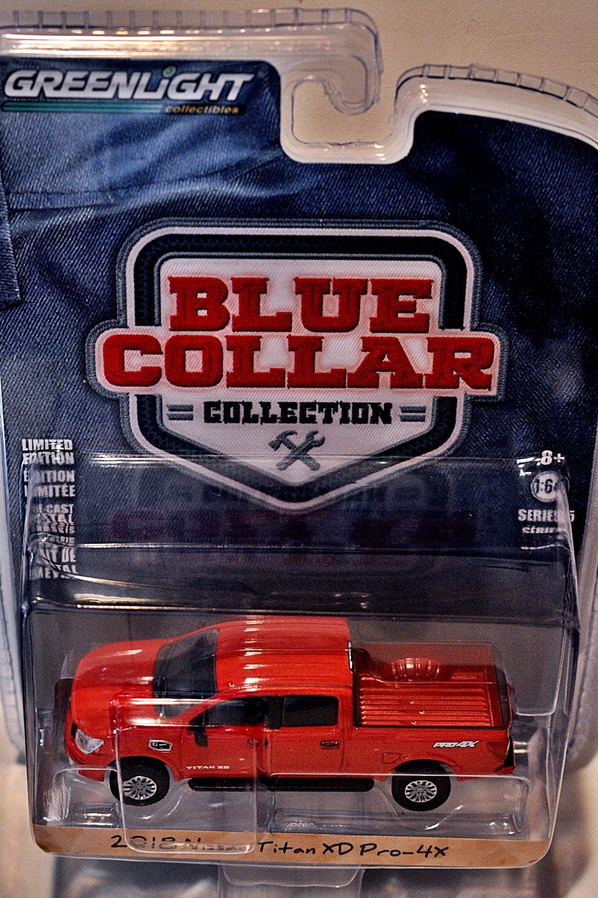 Greenlight - Blue Collar  Nissan TItan XD Pro 4X Pickup Truck