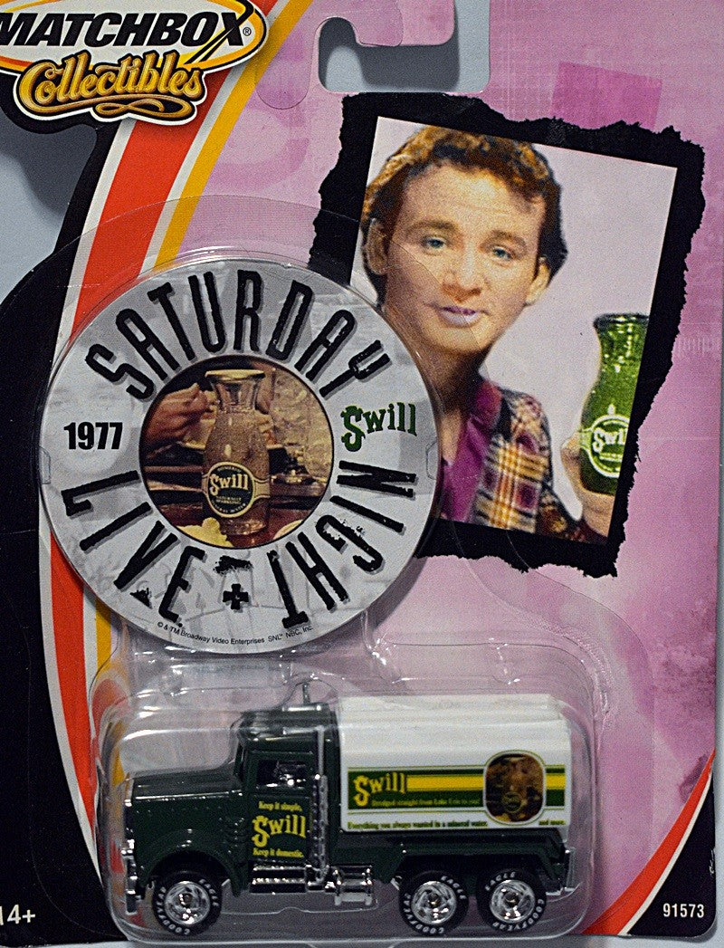 Matchbox Collectibles - Saturday Night Live Bill Murray Peterbuilt Lake Erie Swill Water Truck