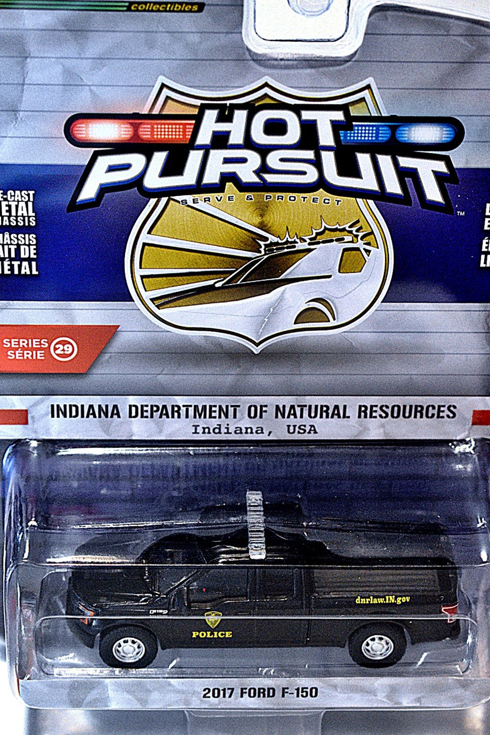 Greenlight - Hot Pursuit - Indiana Dept of Natural Resources Ford F-150 Police Truck