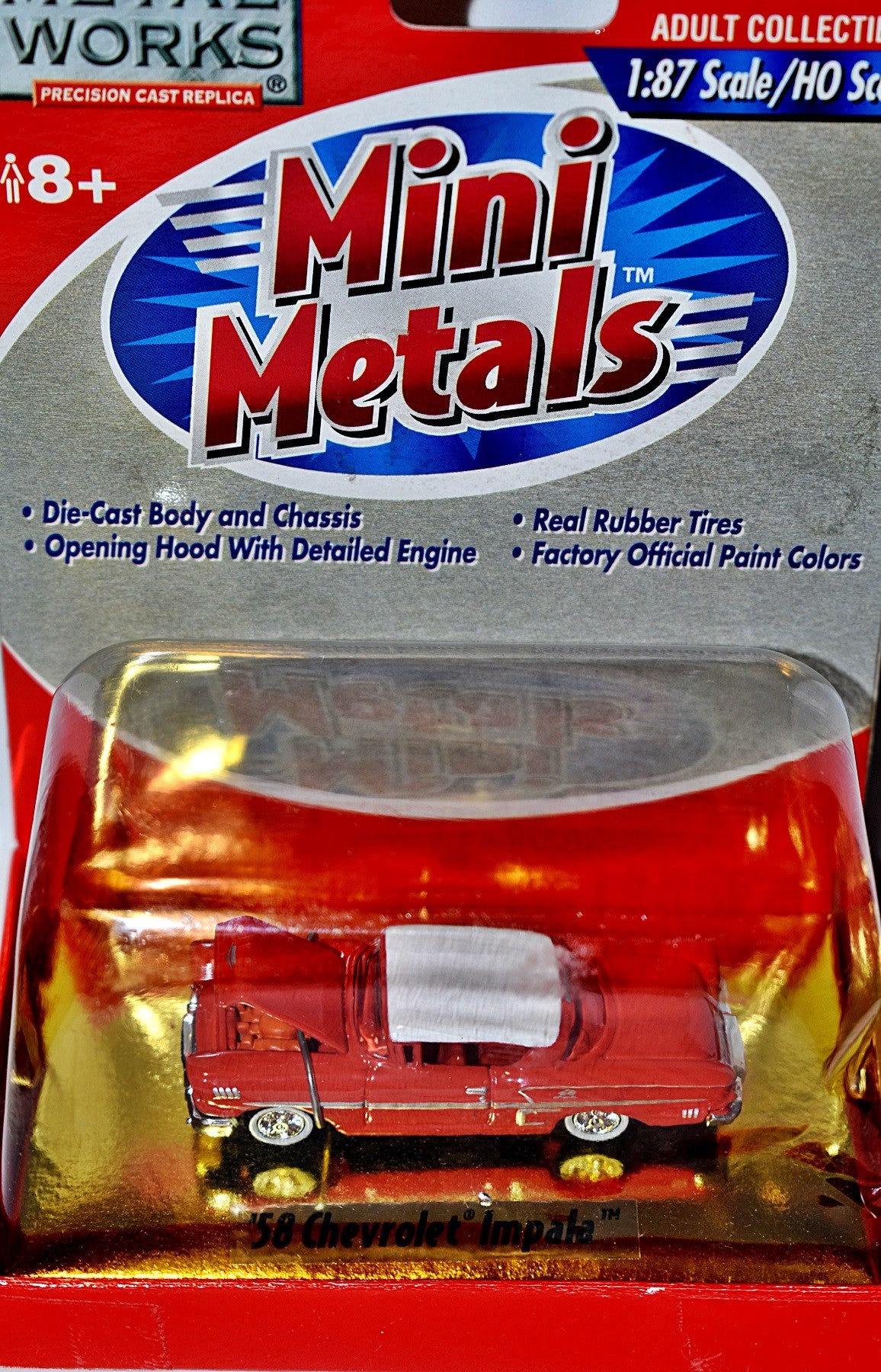 Classic Metal Works Mini Metals - HO Scale - 1958 Chevrolet Impala