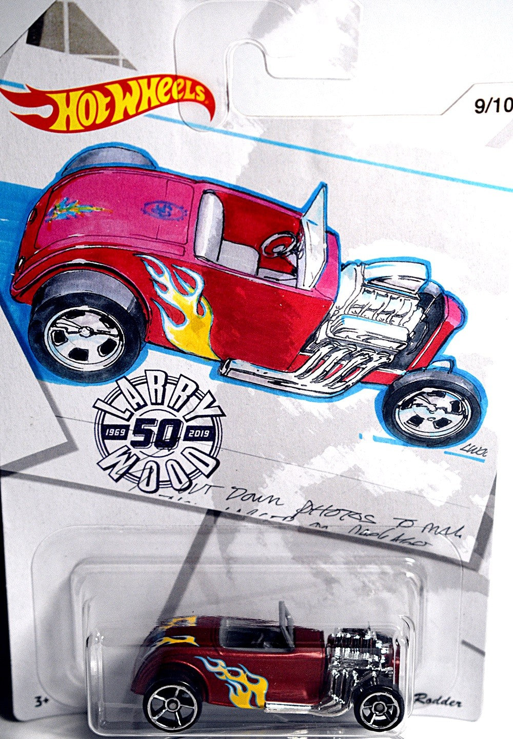 Hot Wheels Larry Wood 50th Anniversary set - 32 Ford Deuce Roadster