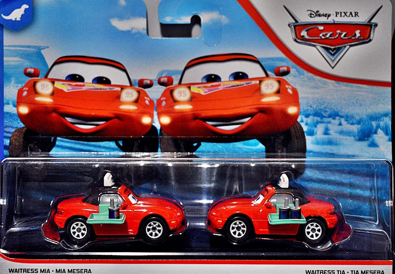 Disney Cars - Mia - Mazda Miata Drive In Set