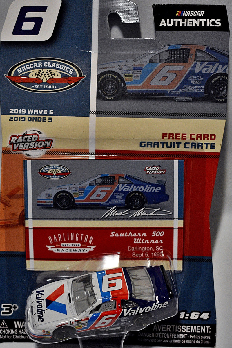 Lionel NASCAR Authentics - New Classics Series - Mark Martin 1993 Vavoline Ford Thunderbird Southern 500 Winner!