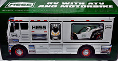 Hess 2018 RV with ATV and Sport Bike Motorcycle