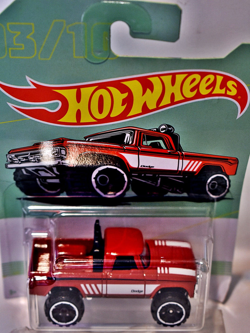 Hot Wheels American Pickup Trucks - 1970 Dodge Power Wagon Pickup Truck