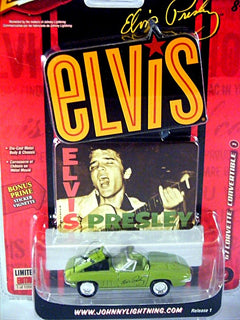 Johnny Lightning Elvis Presley's 1967 Chevrolet Corvette Roadster