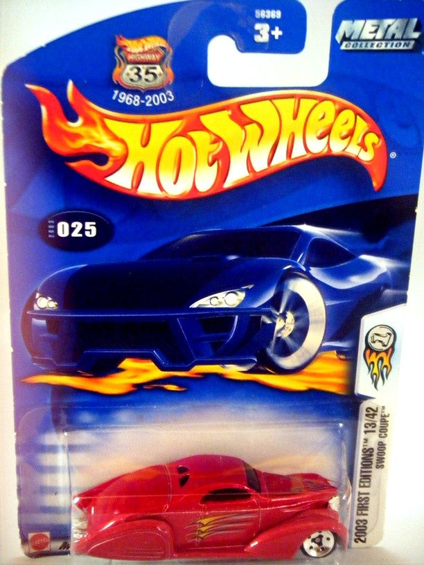 Hot Wheels 2003 First Edition Series - Swoop Coupe Custom Street Rod