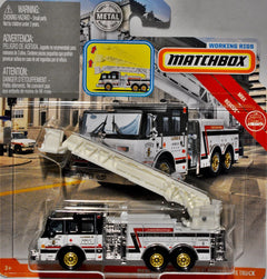 Matchbox Working Rigs Pierce Velocity Aerial Ladder Fire Truck