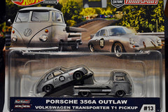 Hot Wheels Car Culture - Team Transport - Porsche 356 Outlaw & Volkswagen T1 Flatbed