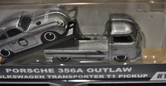 Hot Wheels Car Culture - Team Transport - Porsche 356 Outlaw & Volkswagen T1 Flatbed