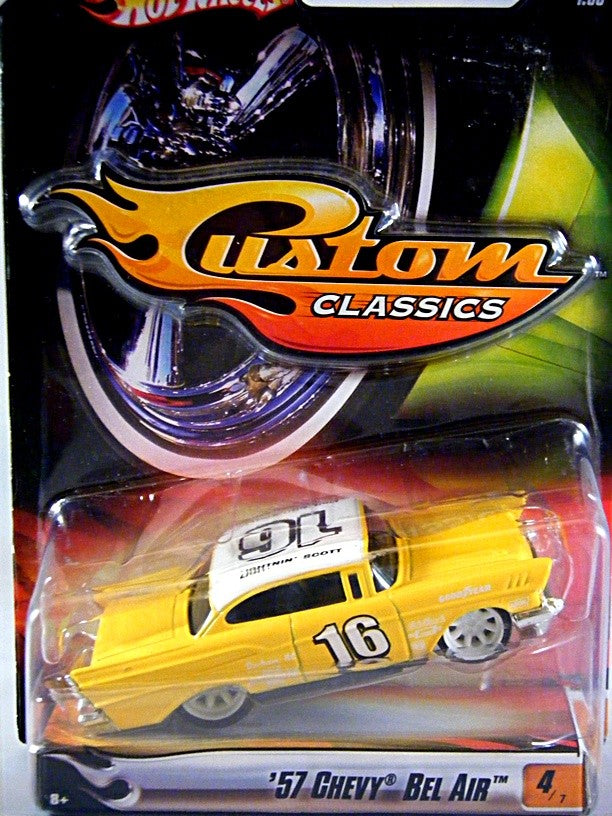 Hot Wheels Custom Classics 1957 Bel Air NASCAR Race Car