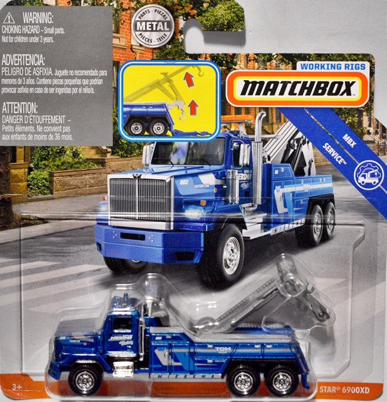 Matchbox Real Working Rigs Western Star 6900XD Tow Truck - Wrecker