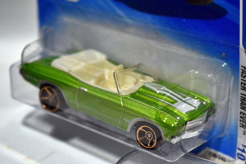 Hot Wheels 1970 Chevelle SS Convertible with Faster Than Ever Wheels