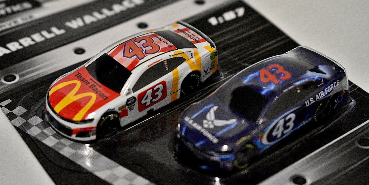 NASCAR Authentics - Petty Racing -  Darrell Bubba Wallace McDonalds and USAF Chevrolet Camaro Set