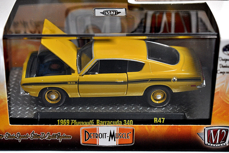 M2 Machines Detroit Muscle - 1969 Plymouth Cuda 440