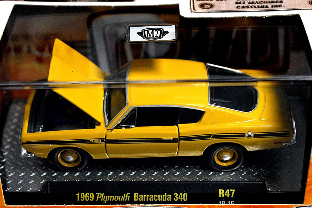 M2 Machines Detroit Muscle - 1969 Plymouth Cuda 440