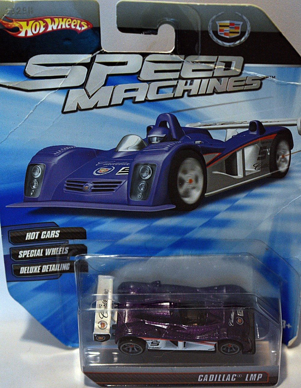 Hot Wheels Speed Machines Cadillac LMP Race Car