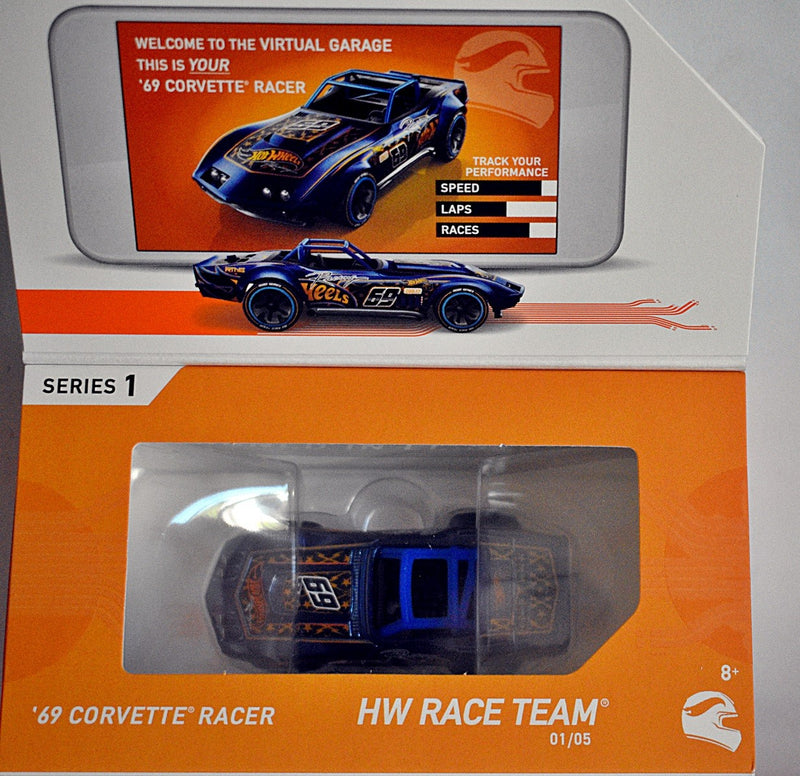 Hot Wheels ID Vehicles - 1969 Chevrolet Corvette Convertible Racer