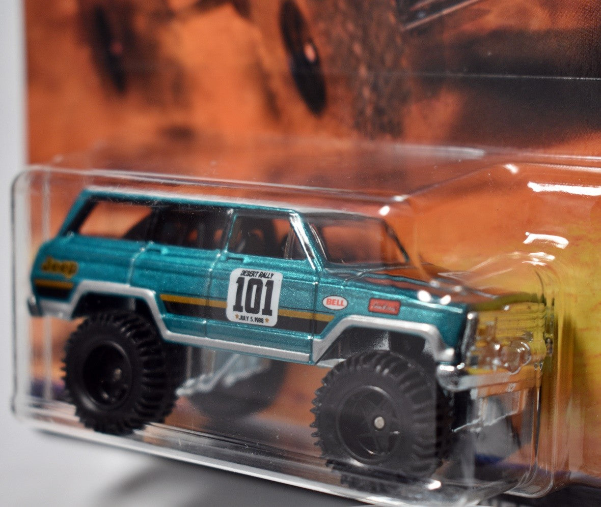 Hot Wheels Car Culture - Desert Rally - 1988 Jeep Grand Wagoneer