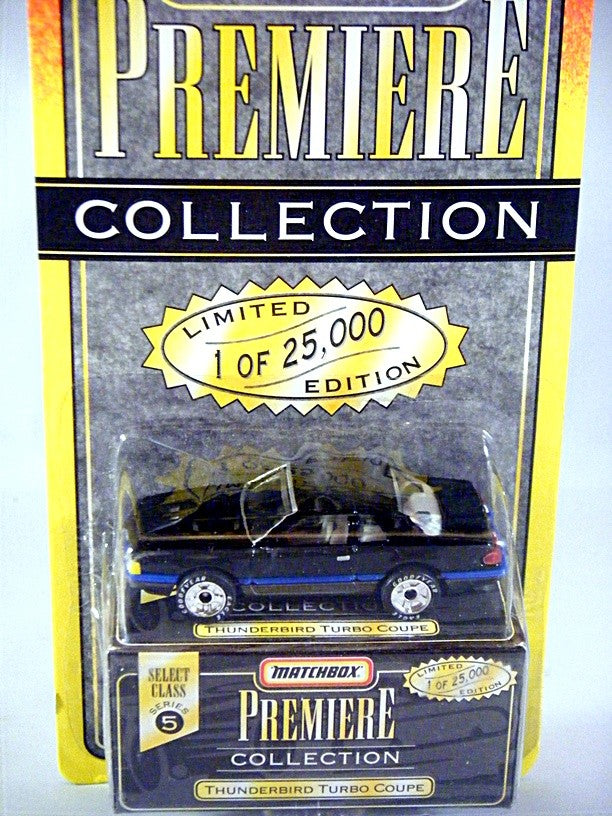Matchbox Premiere Series - Select Class - Ford Thunderbird Turbo Coupe