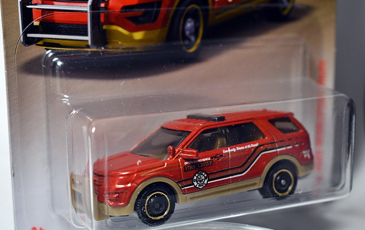 Matchbox - Ford Interceptor Utility Fire Chief Truck