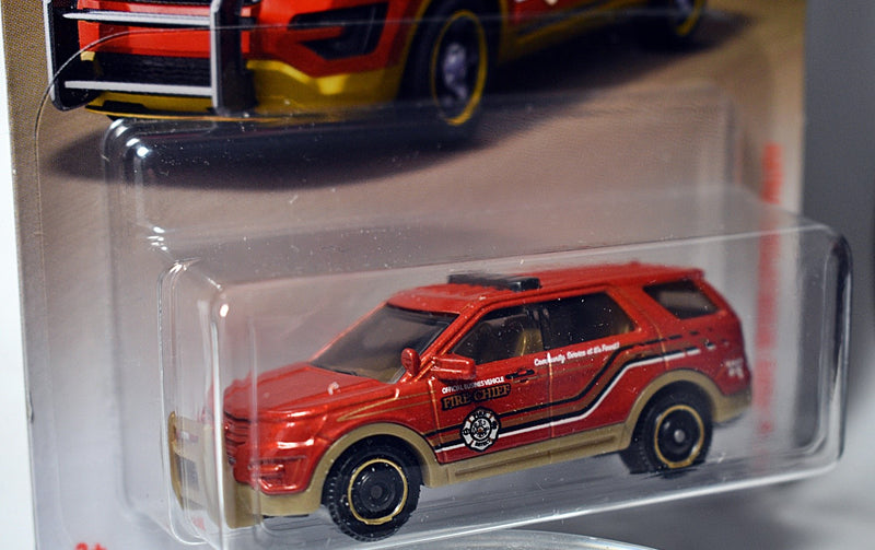 Matchbox - Ford Interceptor Utility Fire Chief Truck