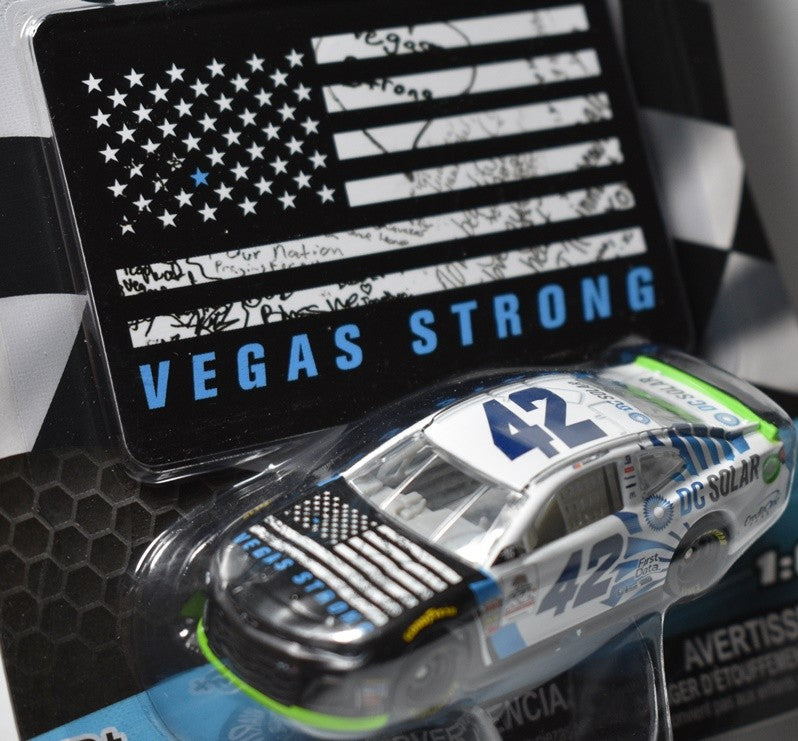 NASCAR Authentics - Kyle Larson VEGAS STRONG DC Solar Chevrolet Camaro Stock Car