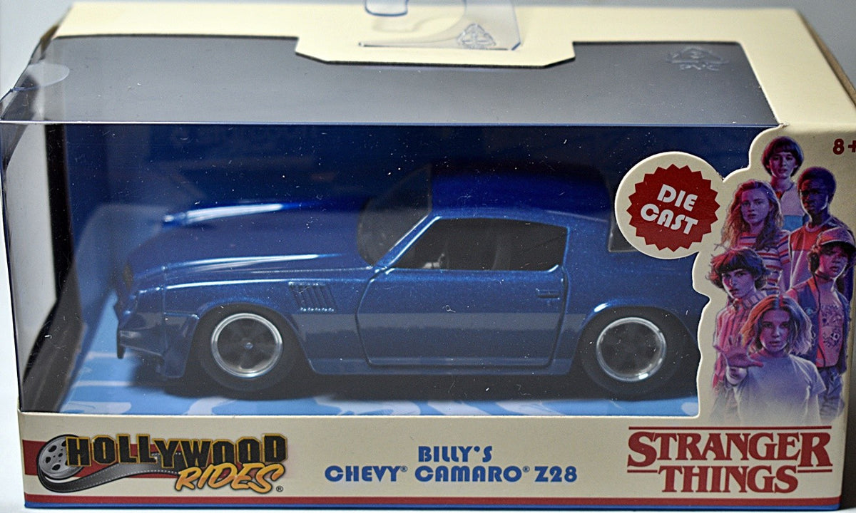 Jada Hollywood Rides - Stranger Things - Billy's Chevrolet Camaro Z28