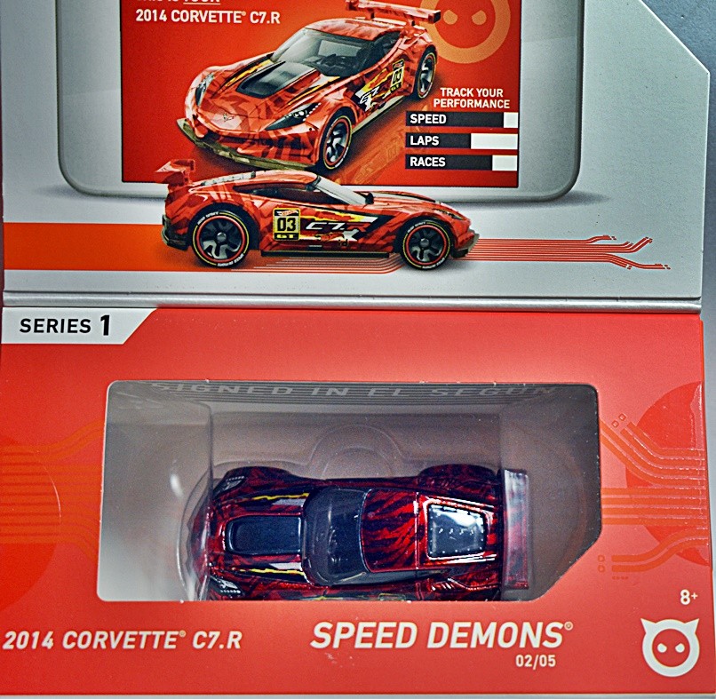 Hot Wheels ID Vehicles - Chevrolet Corvette C7 R Race Car